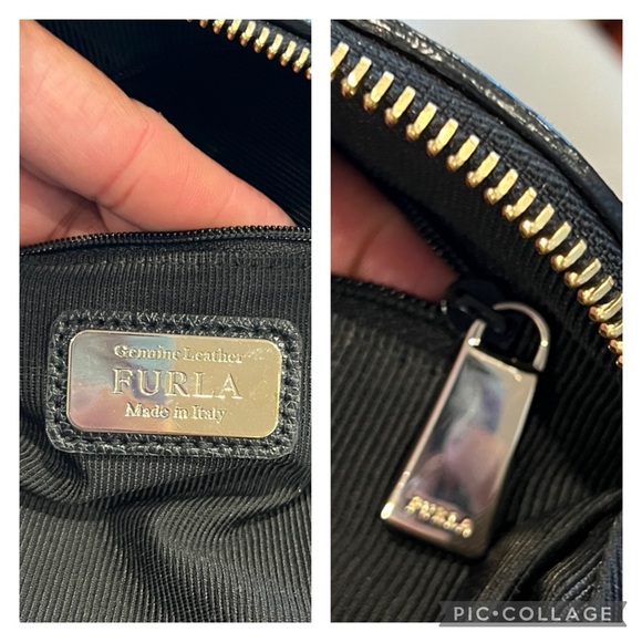 ๐ Furla Saffiano Leather Satchel Bag Made in Italy ๐ฎ๐น - Picture 7 of 16